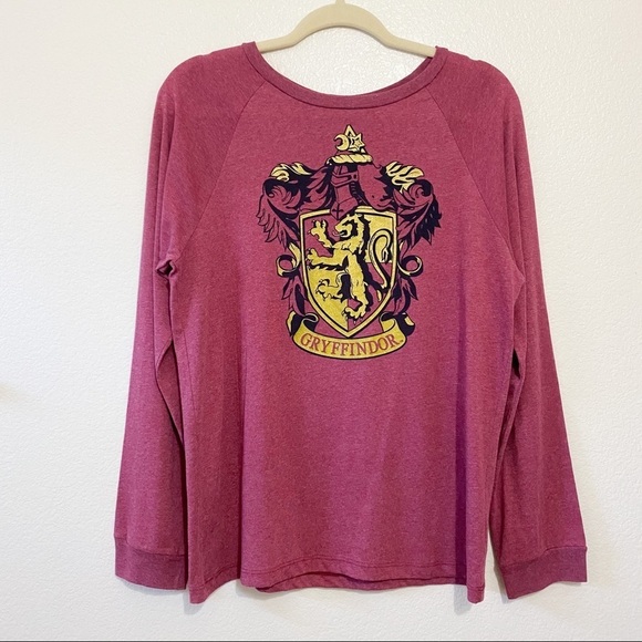 Warner Bros. Other - Harry Potter Boy's Gryffindor Graphic Long Sleeve Crewneck Shirt Size XL